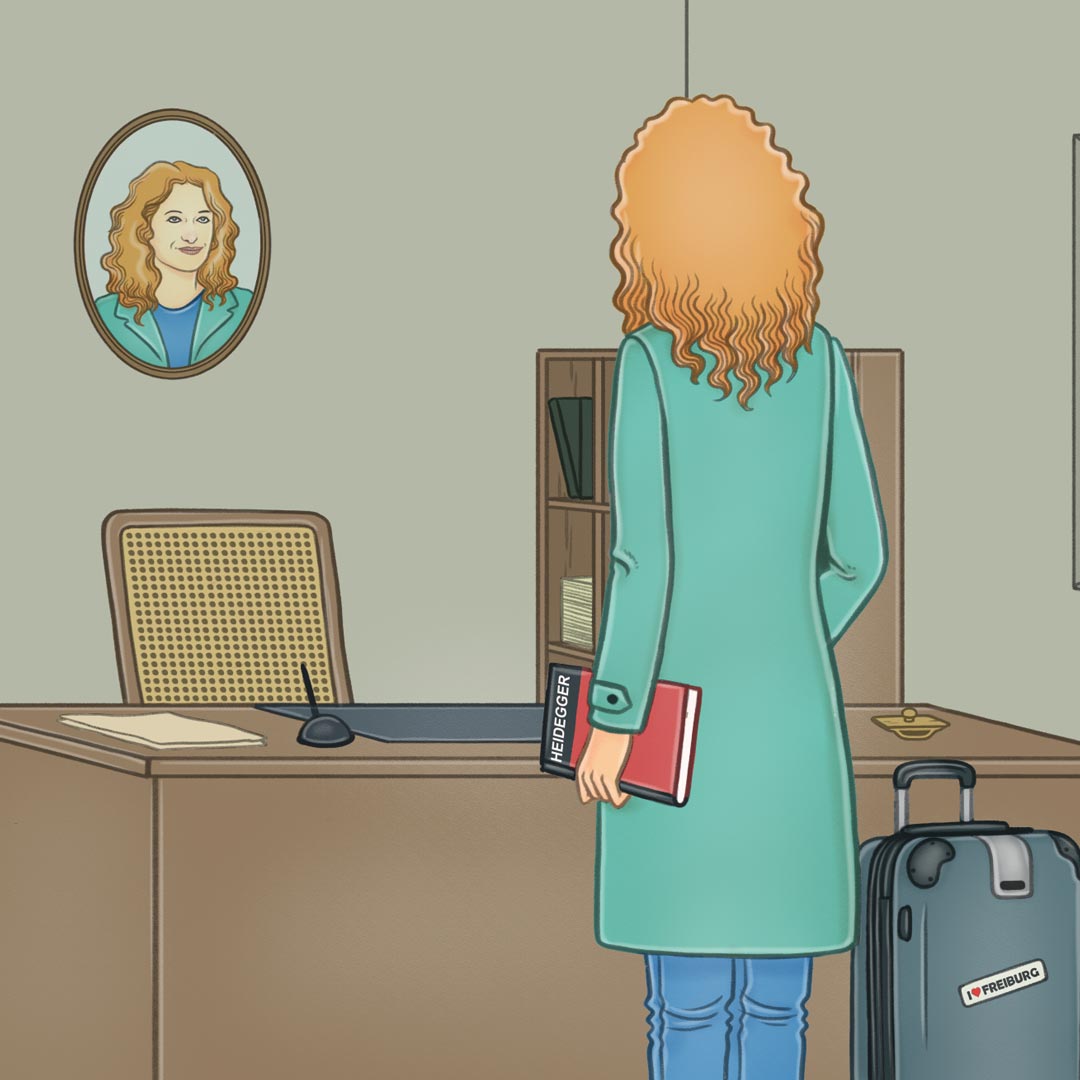 Nazareth Castellanos, buscando a Heidegger desesperadamente