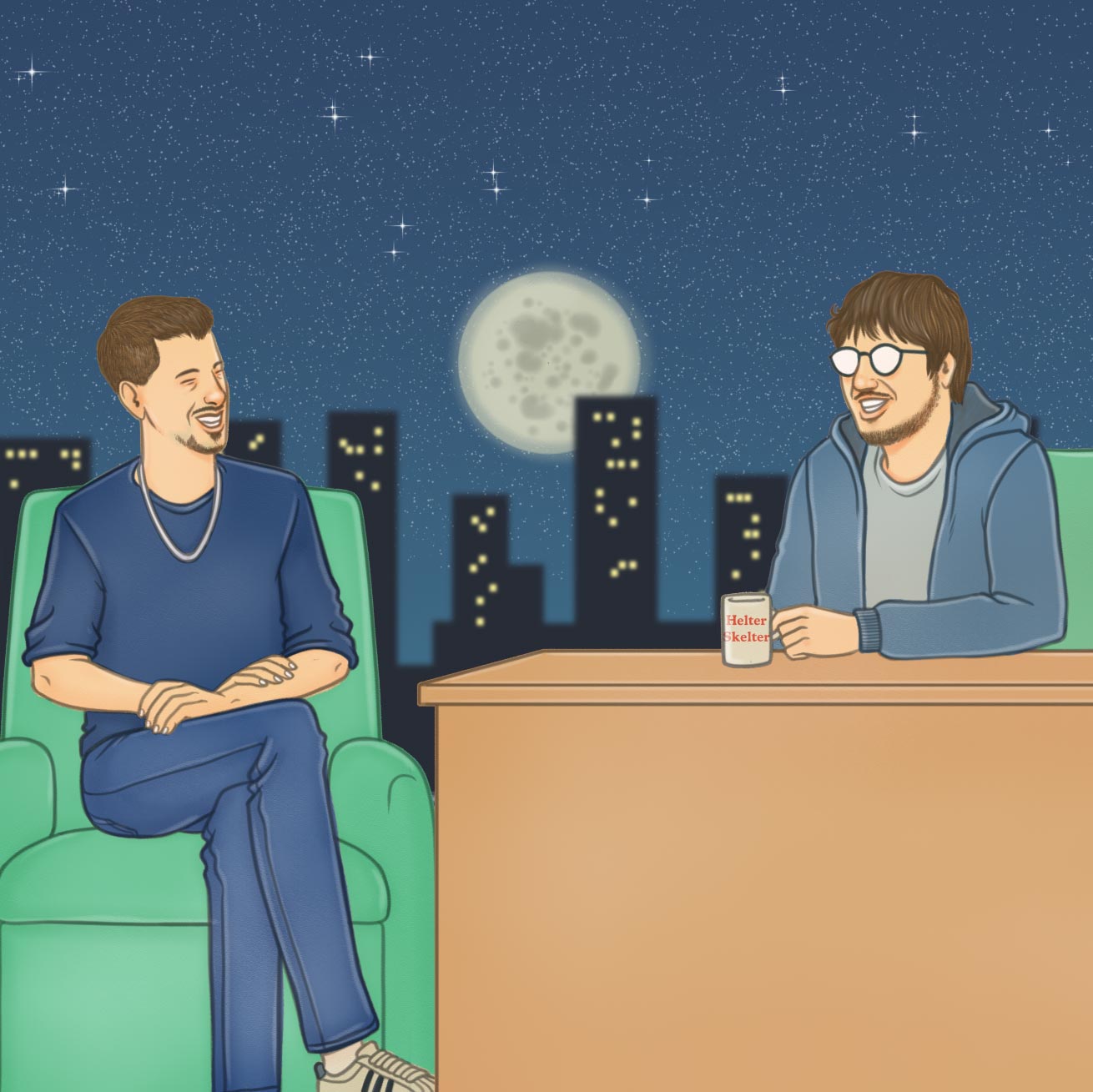 La Ruina, dos frikis visitando Late Nights en Nueva York